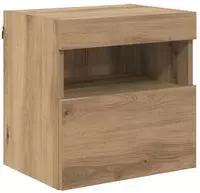 vidaXL TV-Wandschrank Artisan-Eiche 40 x 30 x 40 cm Holzwerkstoff