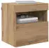 vidaXL TV-Wandschrank Artisan-Eiche 40x30x40cm Holzwerkstoff