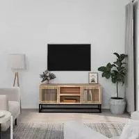 Vidaxl - Tv-schrank 105x30x45 Cm Holzwerkstoff Und Eisen
