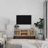 vidaXL TV-Schrank Eisen und Sperrholz 105x30x45cm (352099)
