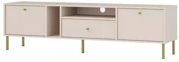 Selsey Oktio TV-Lowboard 180cm, 2 T&uuml;ren, Schublade, Sandbeige (Oktio)