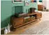 Massivmoebel24 Mailand TV-Board Sheesham 173x40x48cm hellbraun lackiert (09-313-875-0126)