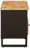 vidaXL TV-Schrank mit Schublade Braun 100x33x46cm Massivholz Mango (4018312)