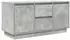 vidaXL TV-Schrank mit LED-Leuchten Betongrau 100x41x50cm (861412)
