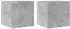 vidaXL TV-Wandschränke 2 Stk. Holzwerkstoff Betongrau 30,5x30x30cm (804494)