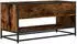 vidaXL TV-Schrank Räuchereiche 91x40x46cm Holzwerkstoff & Metall (848886)