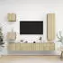 vidaXL TV-Schrank-Set 5-tlg. Sonoma-Eiche Holzwerkstoff (3079012)