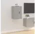 vidaXL TV-Wandschränke 2 Stk. Betongrau 40x34,5x60cm (816665)