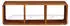 vidaXL TV-Schrank Massivholz Honigfarbenes Finish 120x30x40cm (244680)