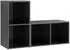 vidaXL TV-Schrank 2er-Set Holzwerkstoff Hochglanz-Grau 72x35x36,5cm (3079951)