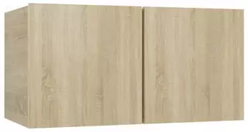 vidaXL TV-Wandschrank Sonoma-Eiche 60x30x30cm