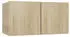 vidaXL TV-Wandschrank Sonoma-Eiche 60x30x30cm