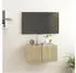 vidaXL TV-Wandschrank Sonoma-Eiche 60x30x30cm