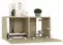 vidaXL TV-Wandschrank Sonoma-Eiche 60x30x30cm