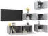 vidaXL TV-Schrank-Set 5-tlg. Holzwerkstoff Betongrau (3079142)