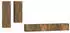 vidaXL TV-Schrank-Set 4-tlg. Räuchereiche Holzwerkstoff (3114635)