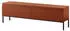 Selsey Bemmi TV-Lowboard 150cm Ziegelrot mit Metallbeinen