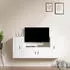 vidaXL TV-Schrank-Set 3-tlg. Weiß Holzwerkstoff (3188534)