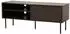 MCW TV-Rack N78 Lowboard skandinavischer Stil Metall/Holz 120x50x40cm dunkelbraun (94897)