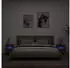 vidaXL TV-Wandschränke mit LED-Leuchten 2 Stk. Räuchereiche 40x30x40cm (837178)