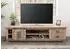 Massivmoebel24 Railway TV-Board Mangoholz 200x55x50cm whitewash lackiert (09-313-772-2030)