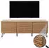 MCW TV-Rack MCW-M49 Lowboard 3D-Design MDF 52x142x44cm Natur (93427)