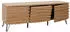 MCW TV-Rack MCW-M49 Lowboard 3D-Design MDF 52x142x44cm Natur (93427)