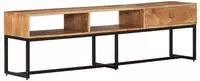 vidaXL TV-Schrank 160x30x45 cm Massivholz Akazie