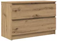 vidaXL TV-Schrank Artisan-Eiche 80x35x54 cm Holzwerkstoff