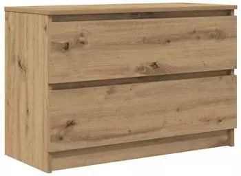 vidaXL TV-Schrank Handwerks-Eiche 80x35x54cm Sperrholz (861795)