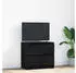 vidaXL TV-Schrank Schwarz 60x35x54cm Holzwerkstoff (861779)