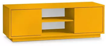 Aileenstore Eyecatcher TV-Lowboard Holzoptik Orange 140x45x38cm