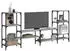 vidaXL TV-Schrank Grau Sonoma 206,5x28,5x95cm Holzwerkstoff (842484)