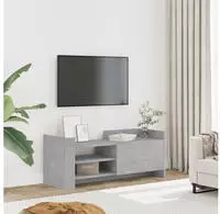 vidaXL TV-Schrank Betongrau 100x35x40 cm Holzwerkstoff
