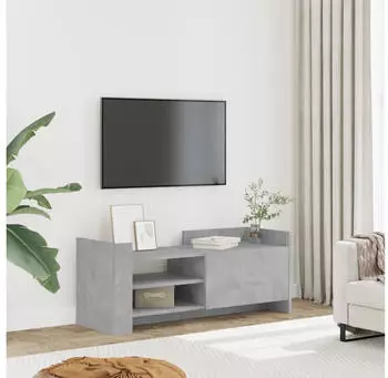 vidaXL TV-Schrank Betongrau 100x35x40cm Holzwerkstoff (848377)