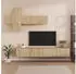 vidaXL TV-Schrank-Set 7-tlg. Sonoma-Eiche Holzwerkstoff (3114520)