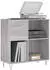 vidaXL Schallplattenregal Sonoma Grau 84,5x38x89cm Holzwerkstoff (831778)