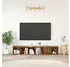 vidaXL TV-Schrank-Set 2-teilig Holzwerkstoff Altholz-Optik 37x35x107cm