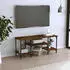 vidaXL TV-Schrank Räuchereiche 102x35x45,5cm Holzwerkstoff