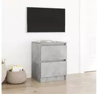 vidaXL TV-Schrank Betongrau 40x35x54 cm Holzwerkstoff