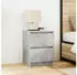 vidaXL TV-Schrank Betongrau 40x35x54cm Holzwerkstoff (861772)