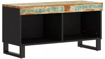 vidaXL TV-Schrank Massivholz Altholz 85x33x43,5cm