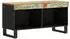 vidaXL TV-Schrank Massivholz Altholz 85x33x43,5cm