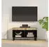 vidaXL TV-Schrank Massivholz Altholz 85x33x43,5cm