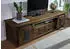 Massivmoebel24 Railway TV-Board Mango 200x55x55cm braun lackiert (09-312-772-3037)