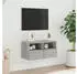 vidaXL TV-Wandschrank Grau Sonoma 60x30x30cm Holzwerkstoff (836864)