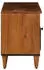 vidaXL TV-Schrank mit Schublade Walnuss 100x33,5x46cm Massivholz Mango (4018240)