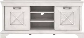 Forte Kashmir 2 TV-Lowboard Pinie Wei&szlig; 147x66x48cm (47633209-0)