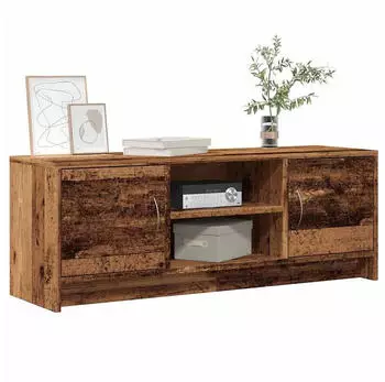 vidaXL TV-Schrank Altholz-Optik 102x30x37,5cm Holzwerkstoff (855816)