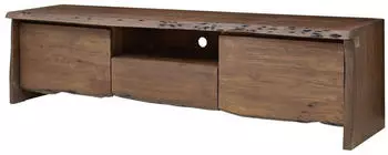 Massivmoebel24 Pure Acacia TV-Board Akazie 191x45x50cm braun lackiert (09-313-886-8002)